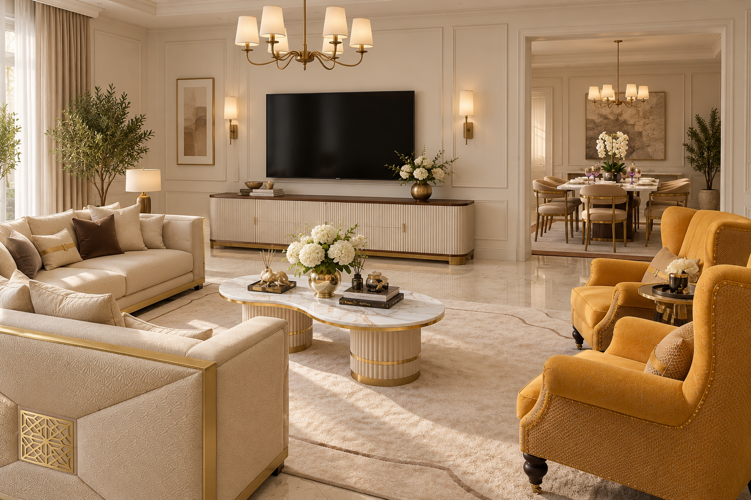 Sofa sets for living rooms and dinning sets and decor available now