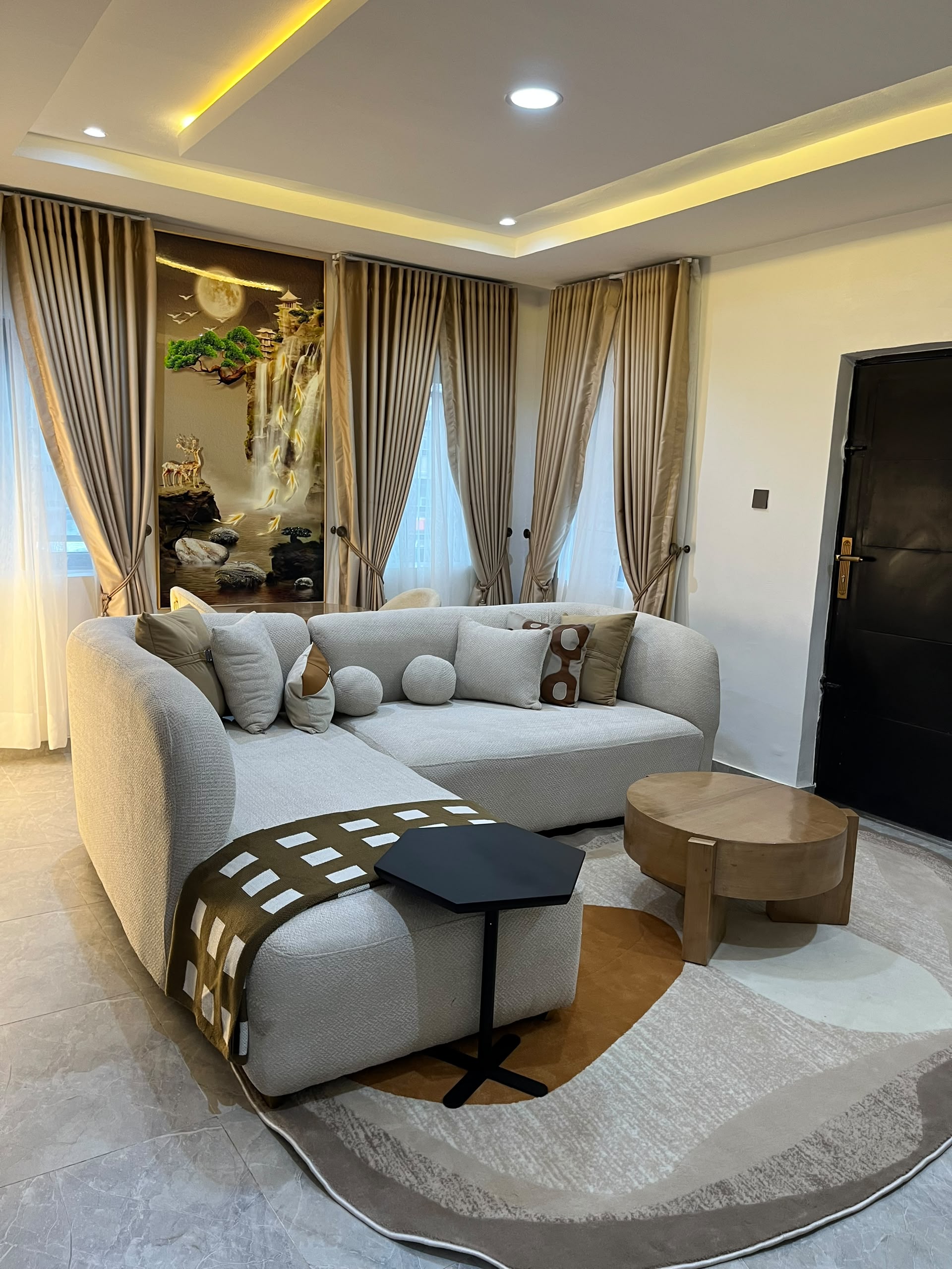 Goldland Luxury L-Shape Sectional Sofa
