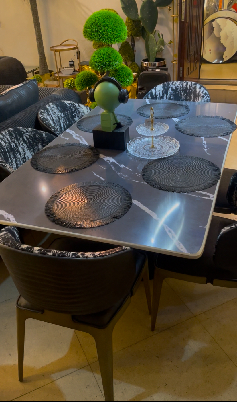 Black dining set