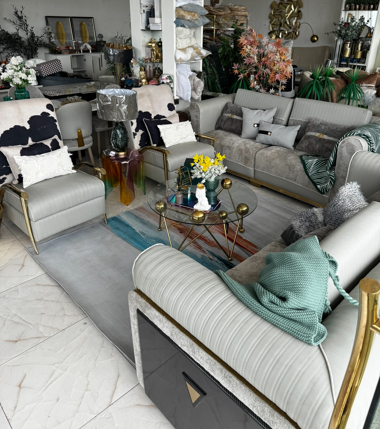 Luxury sofa set 3211
