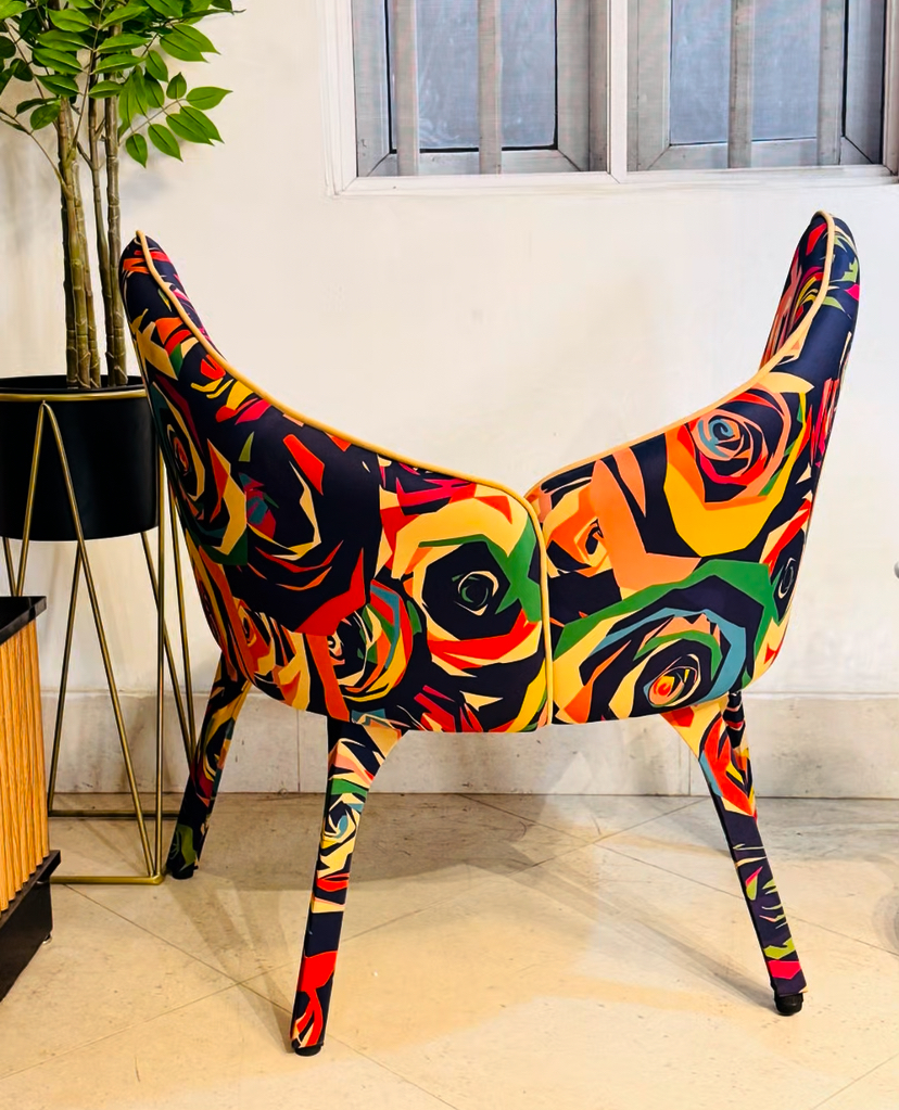 Butterfly art chair