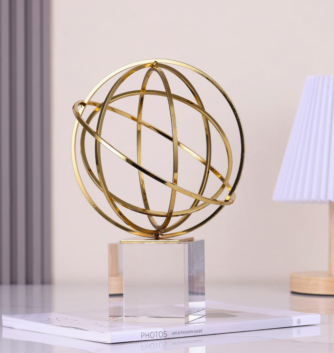DOVDOV Gold Geometric Ornaments