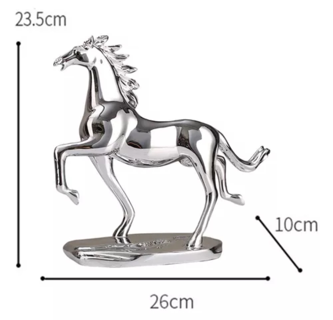Running horse decor
