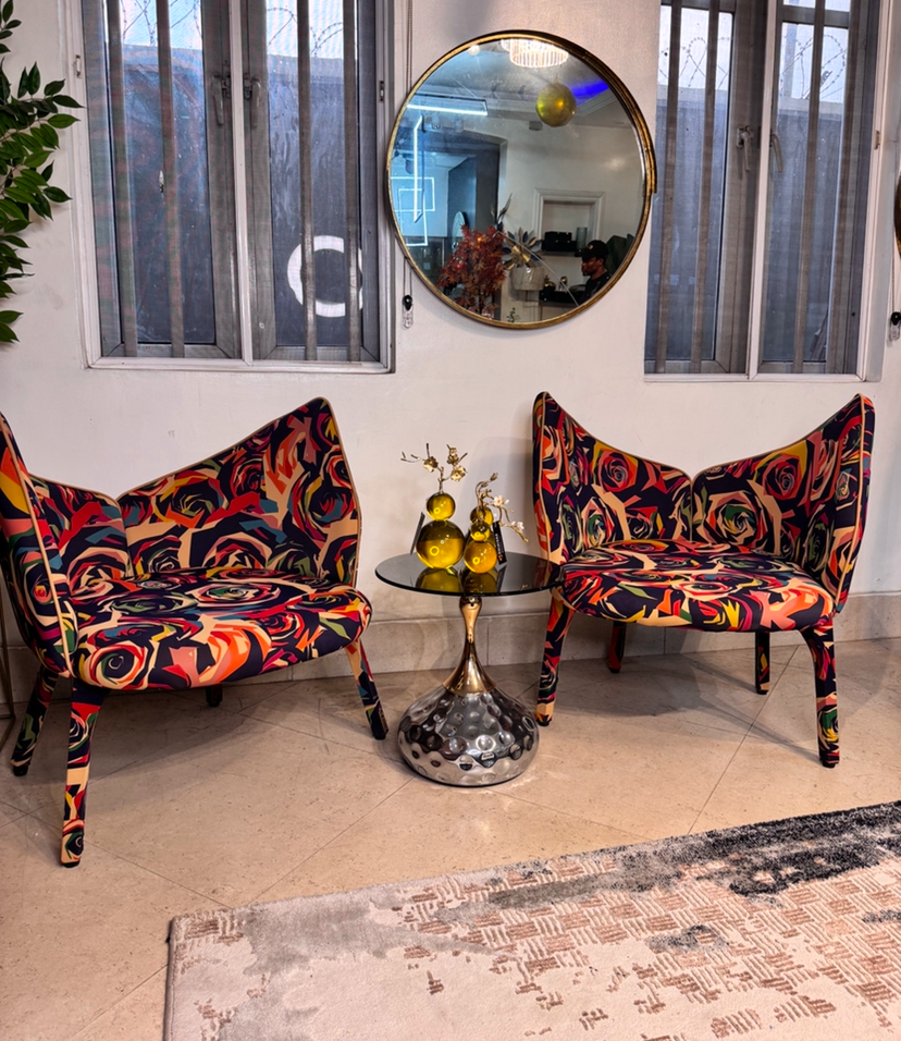 Butterfly art chair