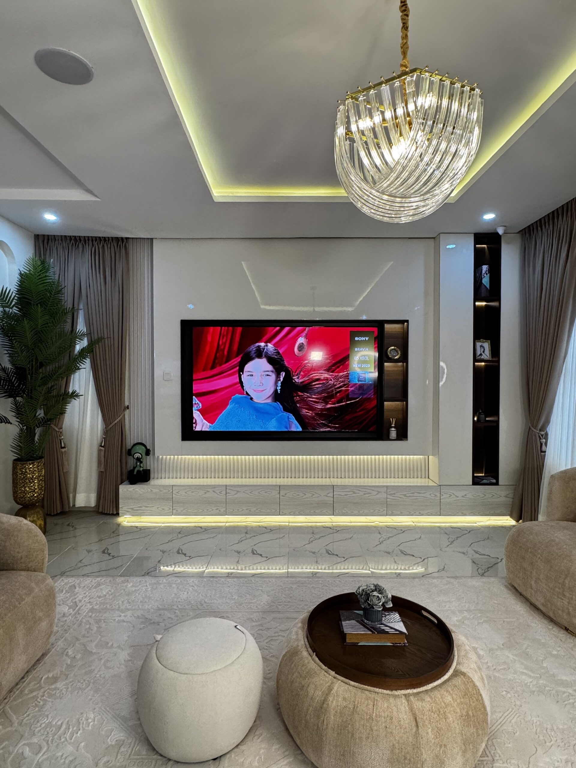 Tv wall