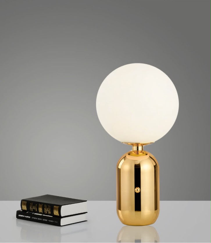 Luxury Gold Globe Table Lamp