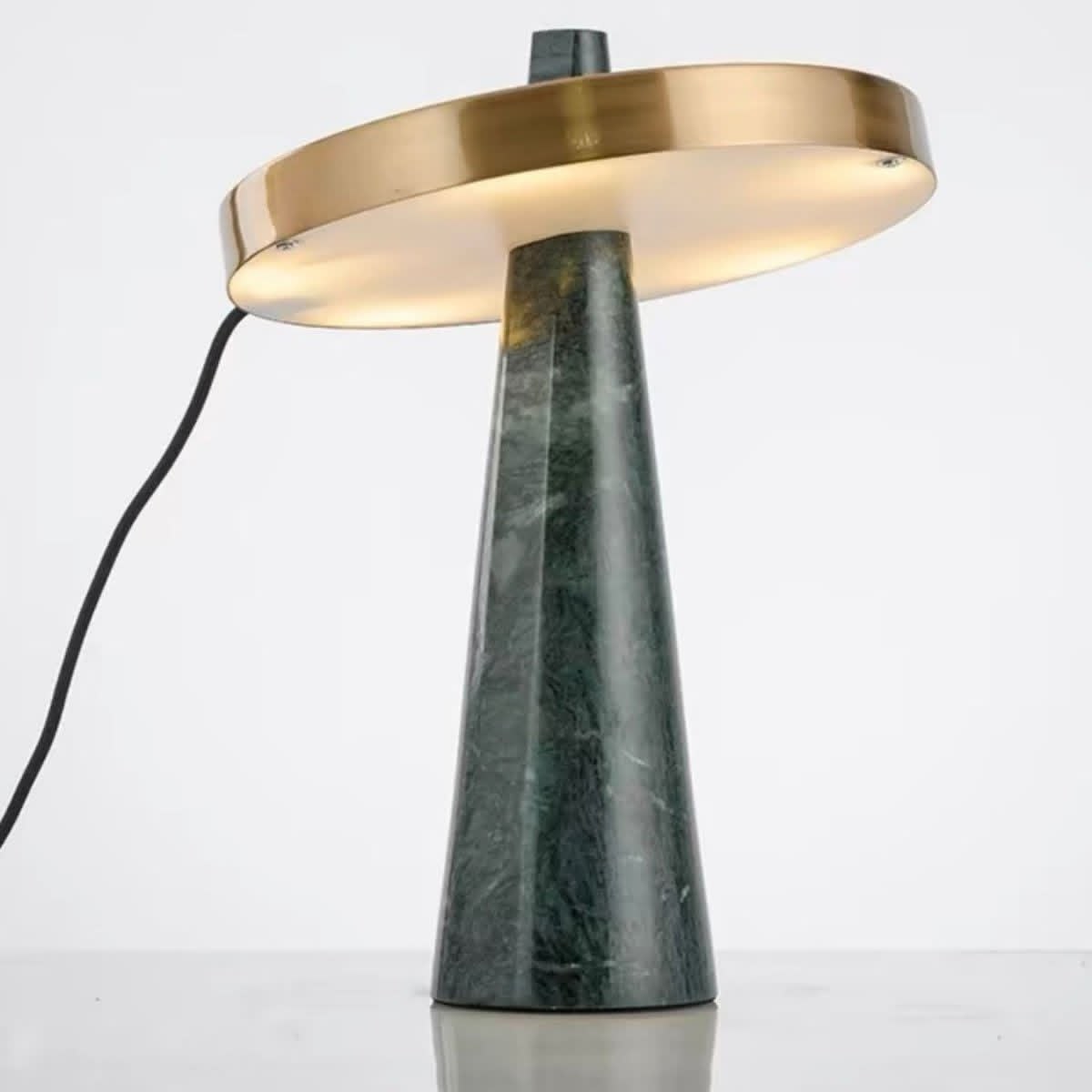 Modern Marble & Gold Table Lamp