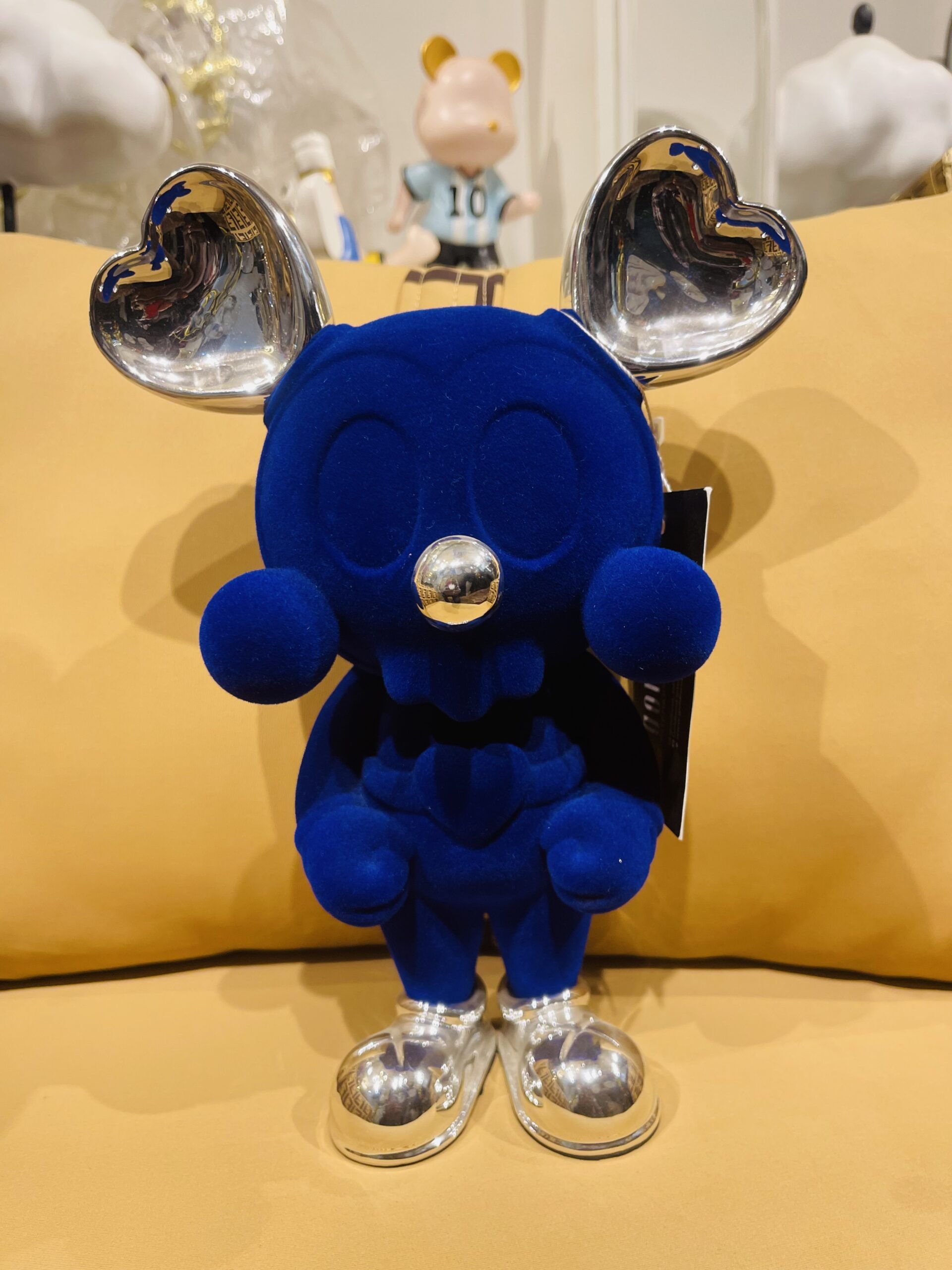 Blue baby decor