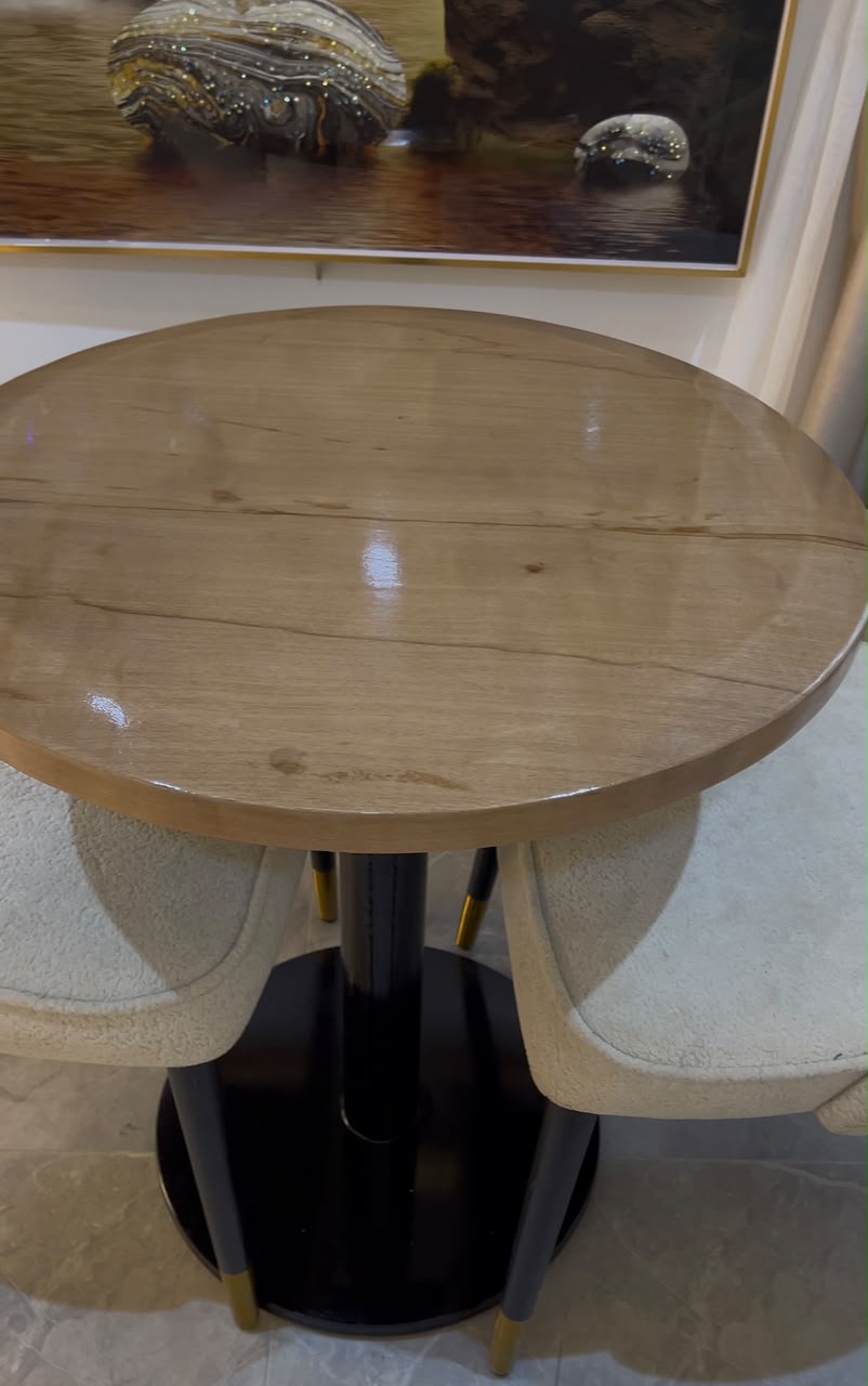 Goldland Luxury Goldland Luxury 2-Seater Round Dining Set