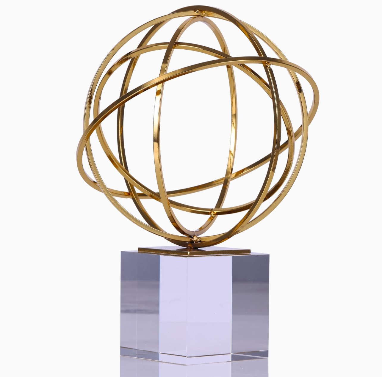 DOVDOV Gold Geometric Ornaments