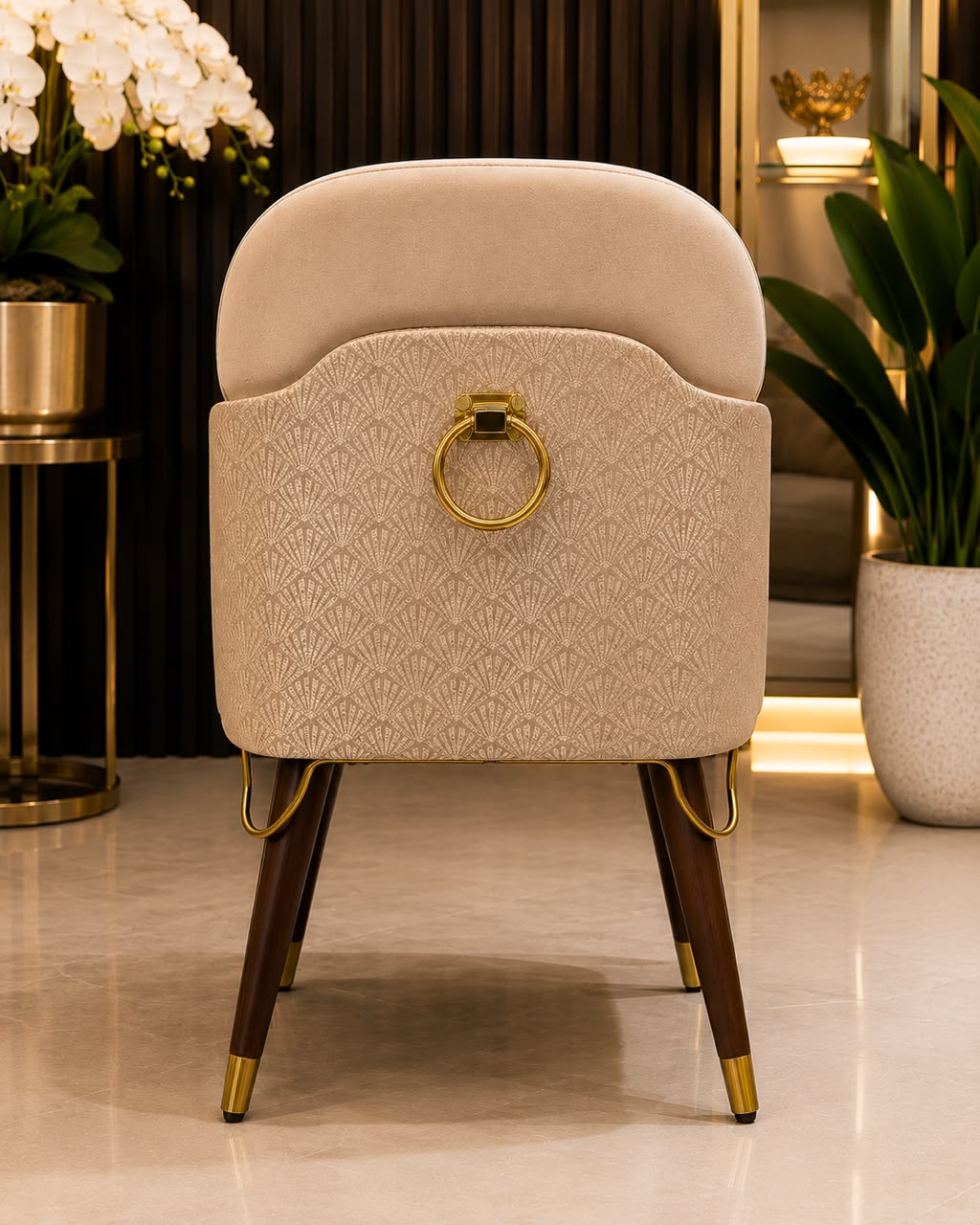 Goldland Luxury Ring-Back Dining Chair